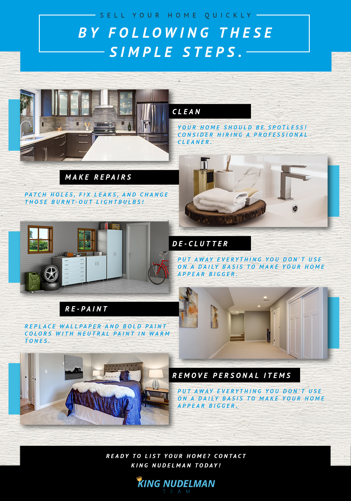 infographic: Tips For Staging Your Home